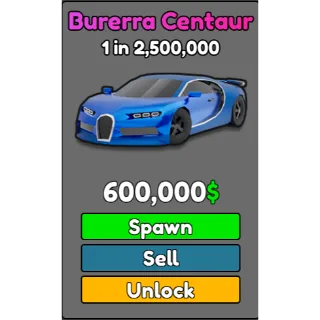 Cars RNG - Burerra Centaur