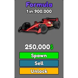 Cars RNG - Formula 