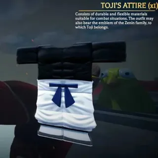  Clean Toji's attire - AOTR
