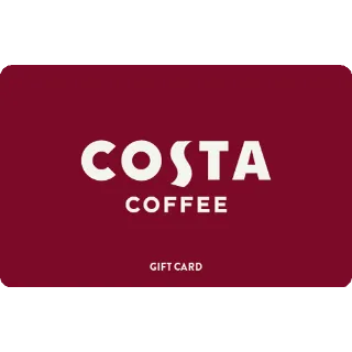 £8 COSTA COFFEE GIFT CARD DIGITAL VOUCHER CODE UK