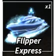 Flipper Express boat | fisch