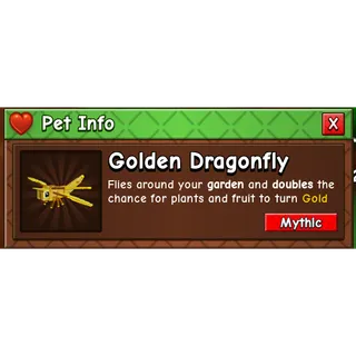 Golden Dragonfly [GAG 2]