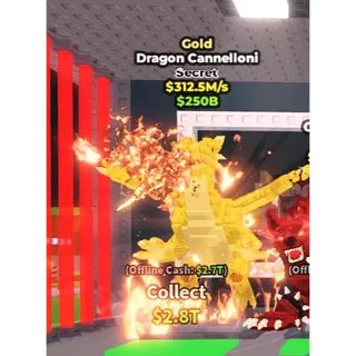 gold dragon cannelloni