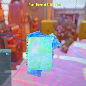 hazmat suit teal plan