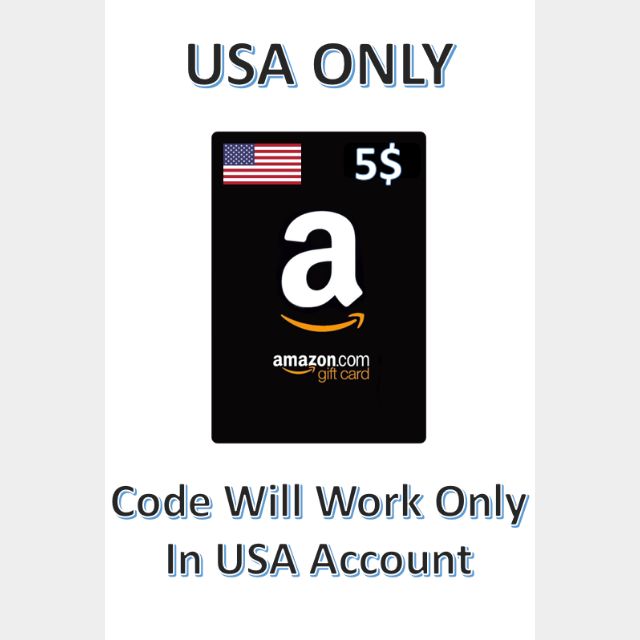 5.00 Gift Card [Instant Delivery] Amazon Gift Cards