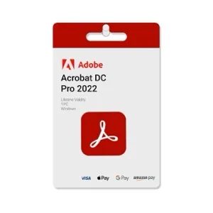 Adobe Acrobat Pro DC 2022 — Lifetime License (PC) | Global