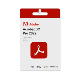 Adobe Acrobat Pro DC 2022 — Lifetime License (PC) | Global
