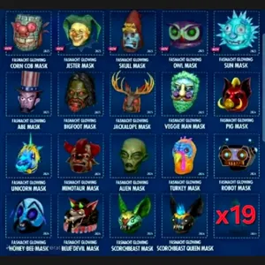 Full Glowing Mask bundle