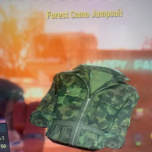 Forest camo jumpsuit