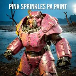 Pink Sprinkle  PA paint