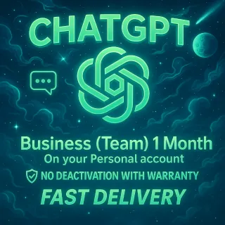ChatGPT Business Team 1Month GPT 5 Pro Fast Invite
