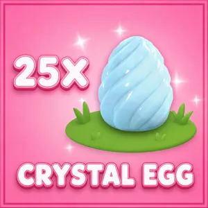 25x Crystal Eggs