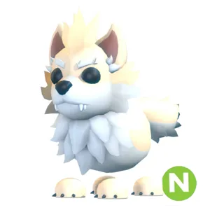 neon dire wolf