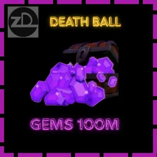 100M Gems ( Covered Tax )  - Death Ball