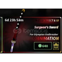 Surgeon Sword - Fisch