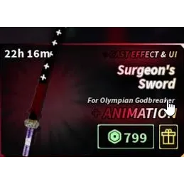 Surgeon sword - Fisch