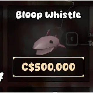 1x Bloop Whistle - Fisch
