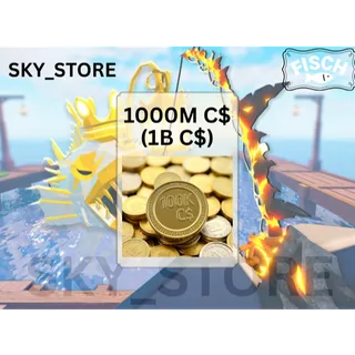 1000M/1B COIN - Fisch