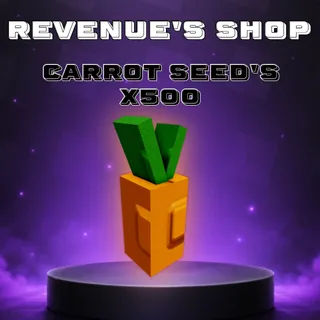 500x Carrot Seeds(Instant)
