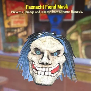 Fasnacht fiend mask