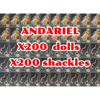 💥 DIABLO 4💥S6💥 ANDARIEL Mats 🔥Most Popular🔥inst.deliver