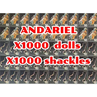 💥 DIABLO 4💥S6💥 ANDARIEL Mats 🔥Most Popular🔥inst.deliver