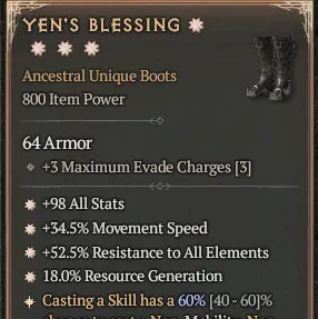 4 ga yen's blessings s6