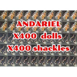 💥 DIABLO 4💥S6💥 ANDARIEL Mats 🔥Most Popular🔥inst.deliver