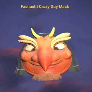 Fasnacht Crazy Guy Mask