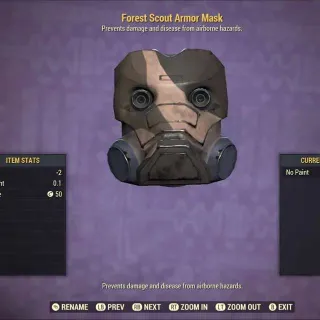 Forest Scout Armor Mask