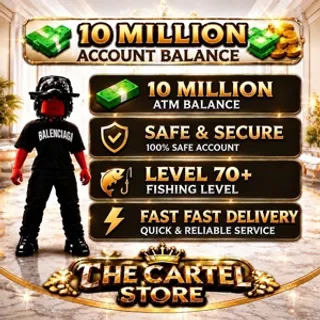Blockspin 10M Cash Account + 70 Fish