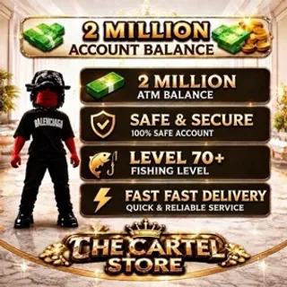 Blockspin 2M Cash Account + 70 Fish
