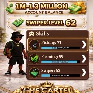 Blockspin 1m + 70 Fishing 🎣 + 50 Farmer 🧑‍🌾 