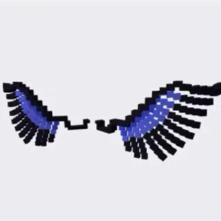 Blurple 8-bit Wings