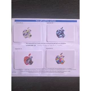 $50.00 USD Apple Gift Card