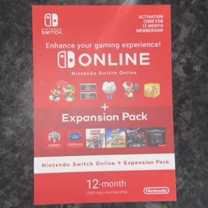 Nintendo Switch Online + expansion pack