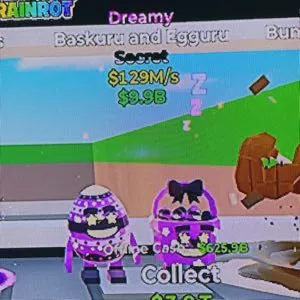 Dreamy Baskuru and Egguru Rare EasterRot