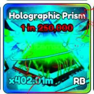 HOLOGRAPHIC PRISM | TAP SIMULATOR 1 In 250,000