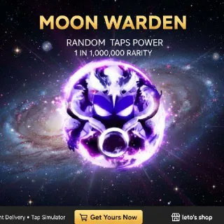 [New Secret] Moon Warden | 1/1,000,000 | Random Taps | Tap Simulator