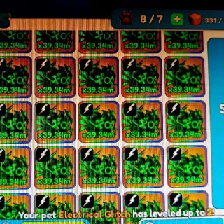 100x RB  ELECTRIC ELECTRICAL GLITCH | TAP SIMULATOR | LETO'S SHOP