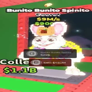 BUNITO BUNITO SPINITO | SAB | 9M/S