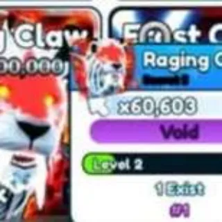RAGING CLAW | TAP SIM 1 OF 1