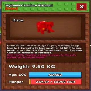 NIGHTMARE RBH ELEPHANT
