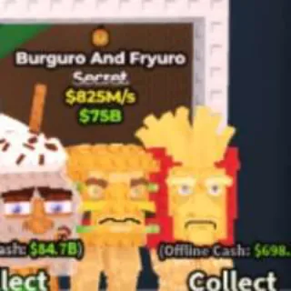 BURGURO AND FRYORO 825M