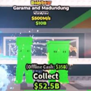 GARAMA AND MADUNDUNG 500 M/S