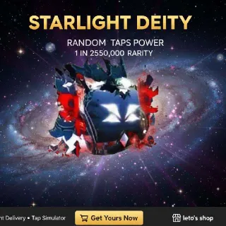 [Secret 1/250K] Starlight Deity | Random Taps | Tap Simulator | Roblox