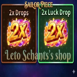 2x Drops + 2x Luck