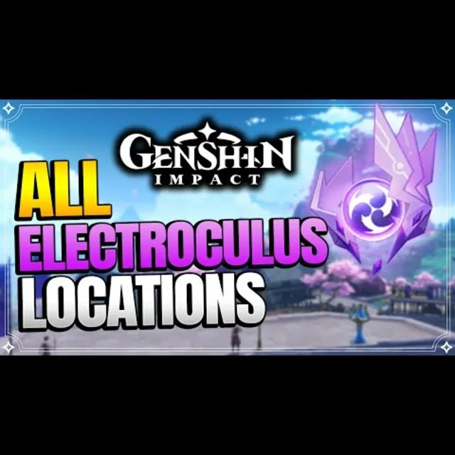 Genshin Impact | All Electroculus Location - Game Items - Gameflip