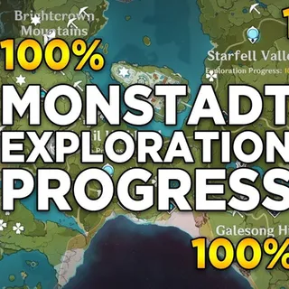 Genshin Impact | 100% Monstadt Exploration