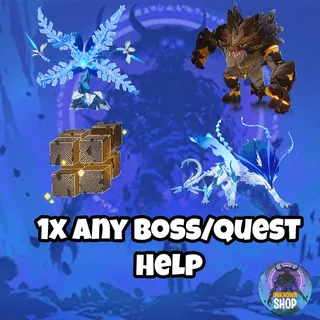 1x Any Boss/Quest help